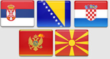 srbija, bosna, hrvatska, crna gora, makedonija
